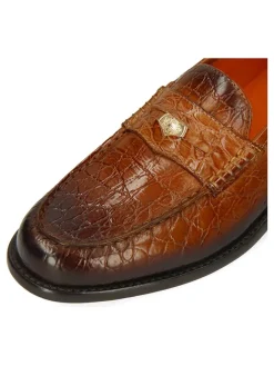 MELVIN & HAMILTON Halbschuhe^Leder-Slipper 
