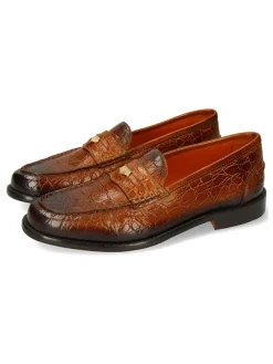MELVIN & HAMILTON Halbschuhe^Leder-Slipper 