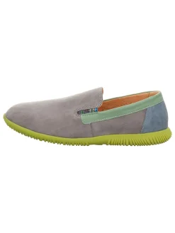 Think! Halbschuhe^Leder-Slipper "Hauki" in Grau