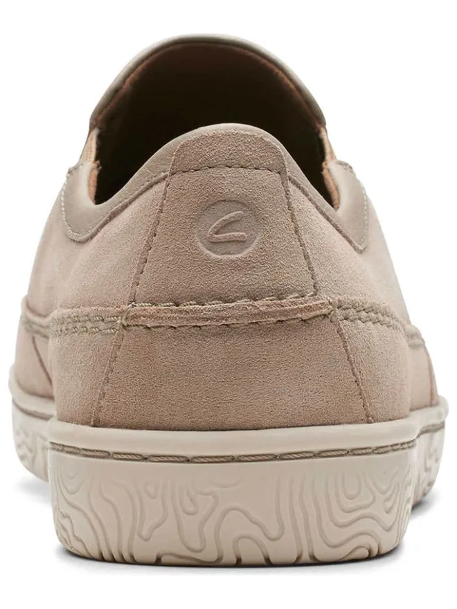 Clarks Halbschuhe^Leder-Slipper "Hodson" in Beige