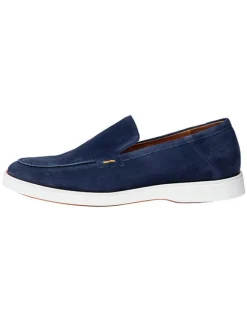Leder-Slipper "Hunter" in Dunkelblau>LLOYD Best