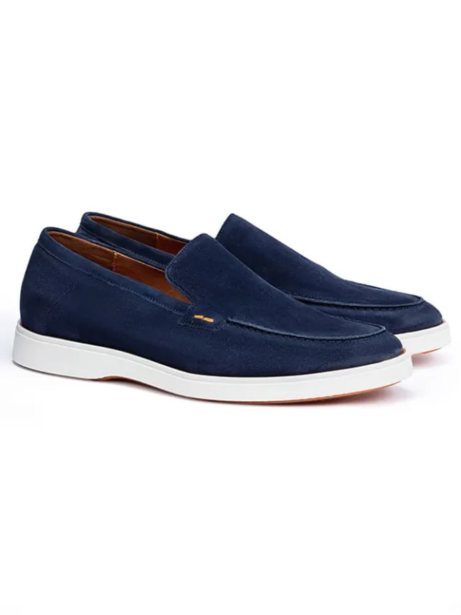 Leder-Slipper "Hunter" in Dunkelblau>LLOYD Best