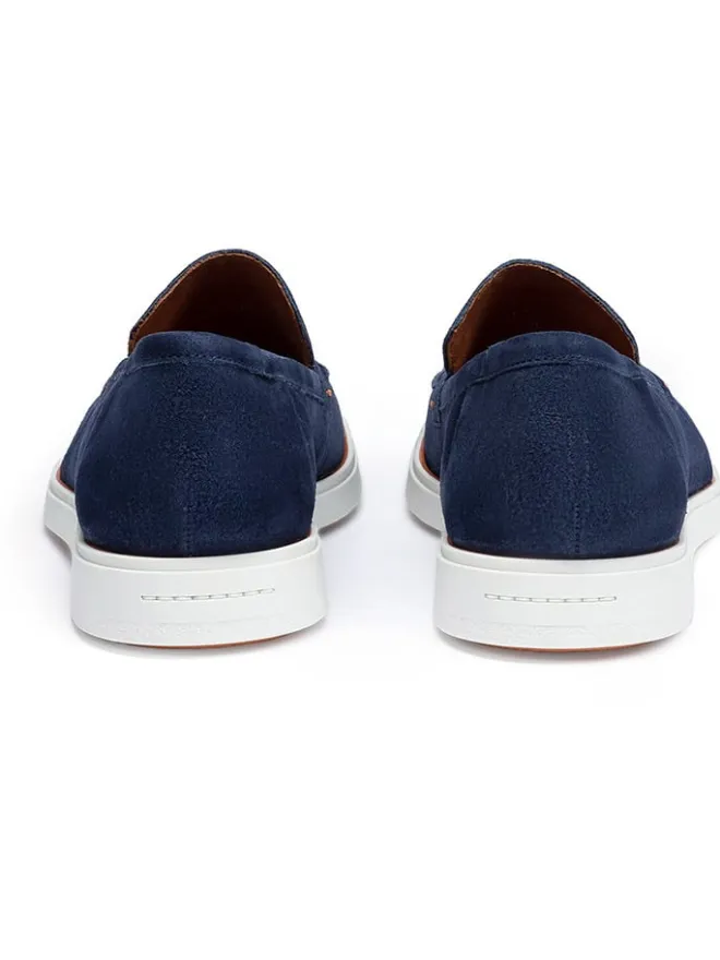 Leder-Slipper "Hunter" in Dunkelblau>LLOYD Best