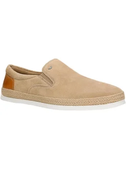 Wojas Halbschuhe^Leder-Slipper in Beige