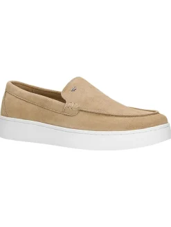 Wojas Halbschuhe^Leder-Slipper in Beige
