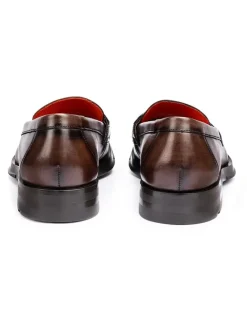 LLOYD Halbschuhe^Leder-Slipper in Braun