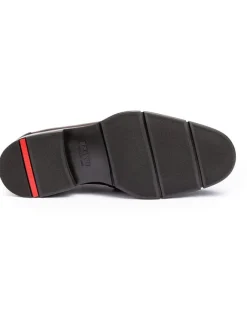LLOYD Halbschuhe^Leder-Slipper in Braun