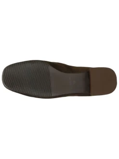 Wojas Halbschuhe^Leder-Slipper in Braun