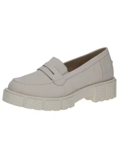 Leder-Slipper in Creme>Caprice Online