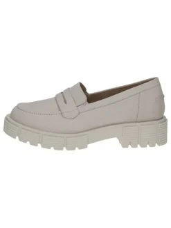 Leder-Slipper in Creme>Caprice Online