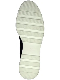 Marco Tozzi Halbschuhe^Leder-Slipper in Dunkelblau