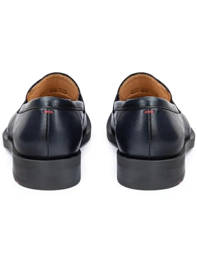 Leder-Slipper in Dunkelblau>LLOYD Best