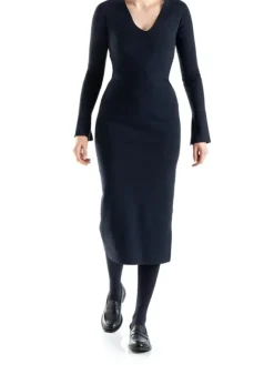Leder-Slipper in Dunkelblau><noscript><img width=