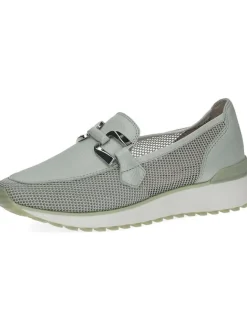 Caprice Halbschuhe^Leder-Slipper in Grün