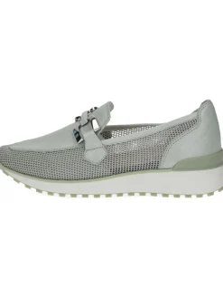 Caprice Halbschuhe^Leder-Slipper in Grün