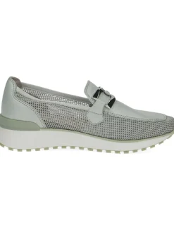 Caprice Halbschuhe^Leder-Slipper in Grün