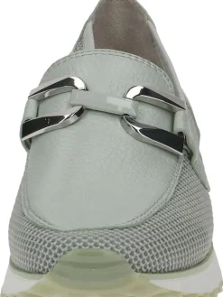 Caprice Halbschuhe^Leder-Slipper in Grün