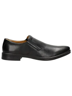 Leder-Slipper in Schwarz>Wojas Online
