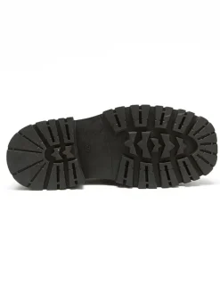 British Passport Halbschuhe^Leder-Slipper in Schwarz