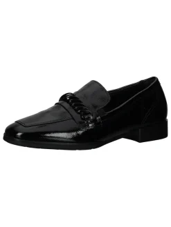 Gabor Halbschuhe^Leder-Slipper in Schwarz