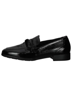 Gabor Halbschuhe^Leder-Slipper in Schwarz