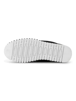 Ilse Jacobsen Halbschuhe^Leder-Slipper in Schwarz/ Creme