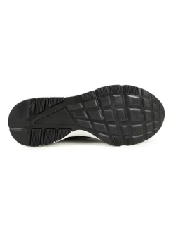 Hugo Boss Kids Halbschuhe·Slipper^Leder-Slipper in Schwarz/ Hellbraun