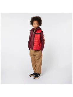 Hugo Boss Kids Halbschuhe·Slipper^Leder-Slipper in Schwarz/ Hellbraun