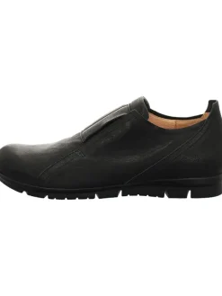 Think! Halbschuhe^Leder-Slipper "KIng" in Schwarz
