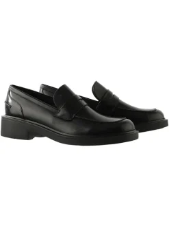 Högl Halbschuhe^Leder-Slipper "Lauren" in Schwarz
