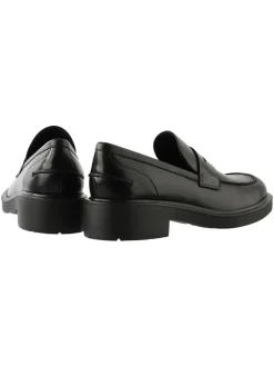 Högl Halbschuhe^Leder-Slipper "Lauren" in Schwarz