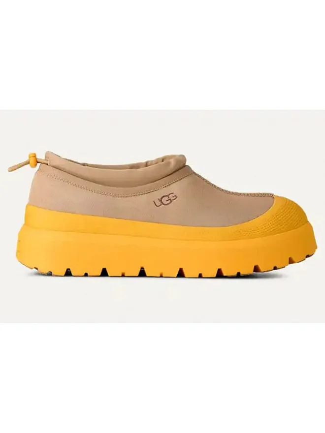 UGG Halbschuhe^Leder-Slipper "Tasman Weather" in Beige/ Gelb