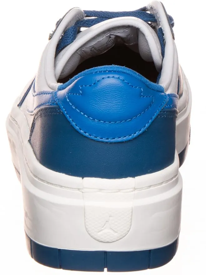 Leder-Sneaker ''1 Elevate Low'' in Weiß/ Blau>Air Jordan