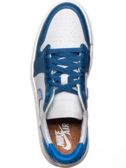 Leder-Sneaker ''1 Elevate Low'' in Weiß/ Blau><noscript><img width=