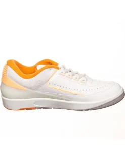 Leder-Sneaker ''2 Retro Low'' in Weiß/ Orange>Air Jordan Discount