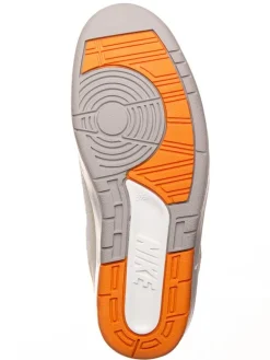 Leder-Sneaker ''2 Retro Low'' in Weiß/ Orange><noscript><img width=