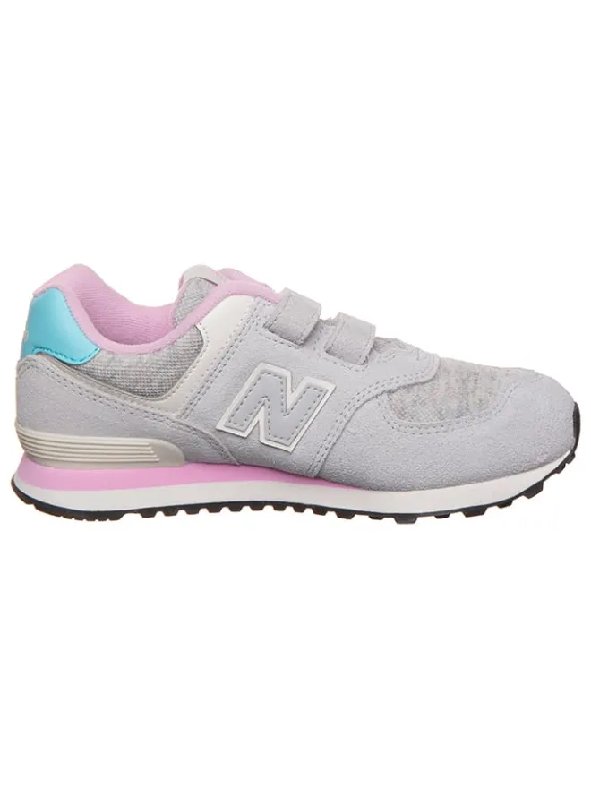 New Balance Sneakers^Leder-Sneakers "574" in Grau