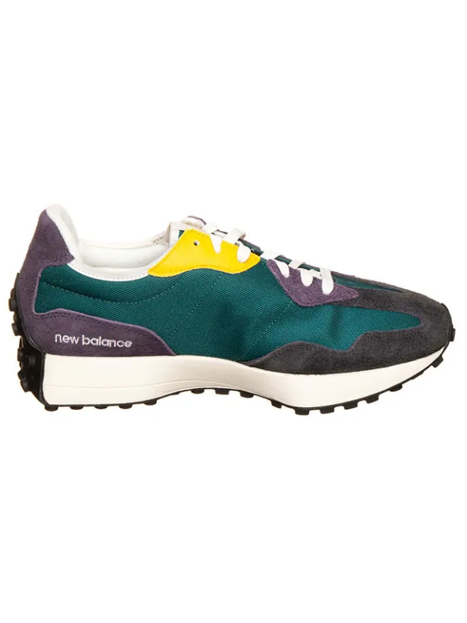Leder-Sneakers "327" in Lila/ Türkis/ Weiß>New Balance Hot