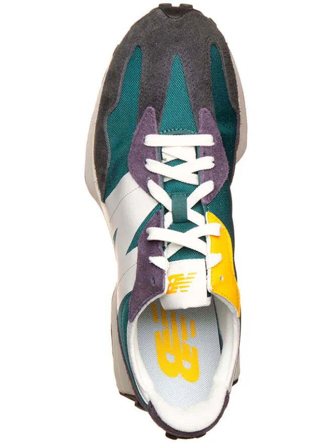 Leder-Sneakers "327" in Lila/ Türkis/ Weiß>New Balance Hot