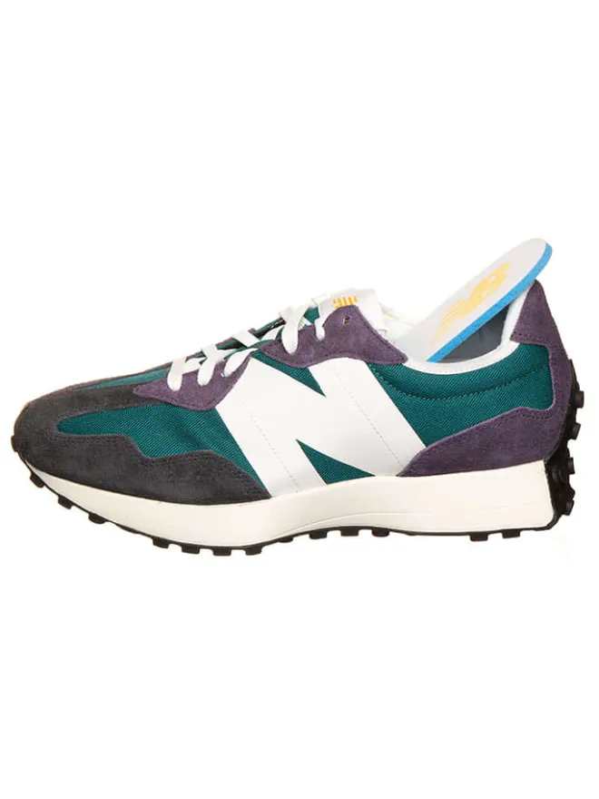 Leder-Sneakers "327" in Lila/ Türkis/ Weiß>New Balance Hot
