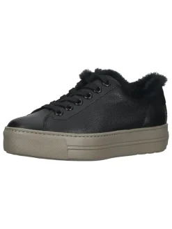 Leder-Sneakers in Schwarz>Paul Green Discount