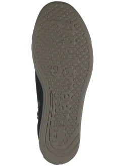 Leder-Sneakers in Schwarz><noscript><img width=