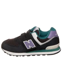 New Balance Sneakers^Leder-Sneakers "574" in Schwarz