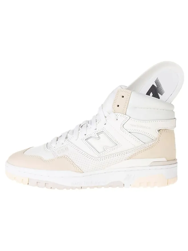 New Balance Sneakers^Leder-Sneakers "650" in Weiß/ Beige