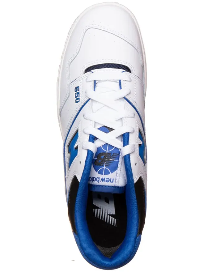 Leder-Sneakers "550" in Weiß/ Blau>New Balance Online