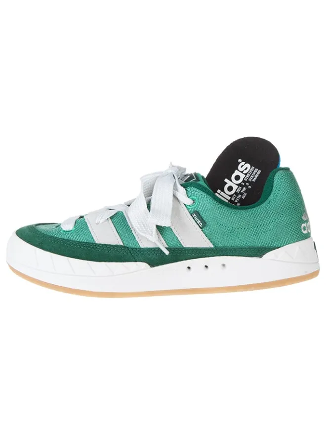 Leder-Sneakers "Adimatic" in Grün>adidas Outlet