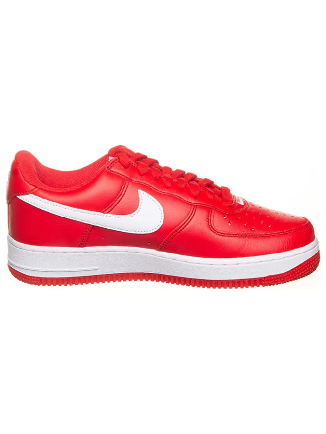 Nike Sportswear Sneakers^Leder-Sneakers "Air Force 1 Low Retro" in Rot