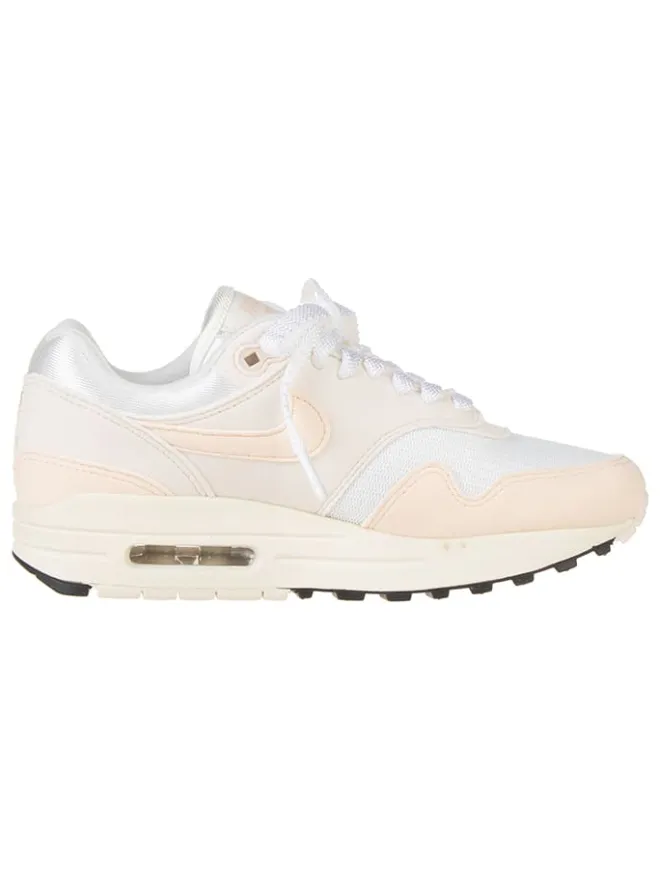 Nike Sneakers^Leder-Sneakers "Air Max 1" in Rosa/ Creme