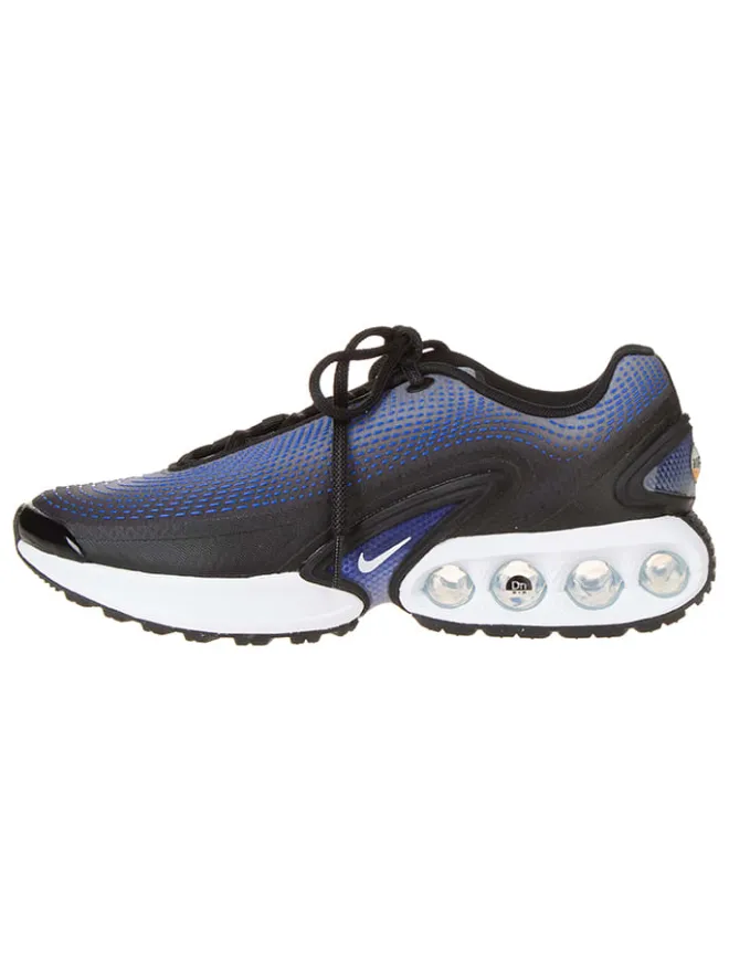 Nike Sneakers^Leder-Sneakers "Air Max Dn" in Schwarz/ Blau