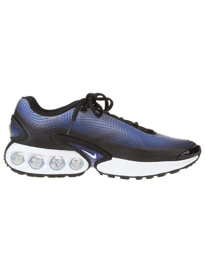 Nike Sneakers^Leder-Sneakers "Air Max Dn" in Schwarz/ Blau